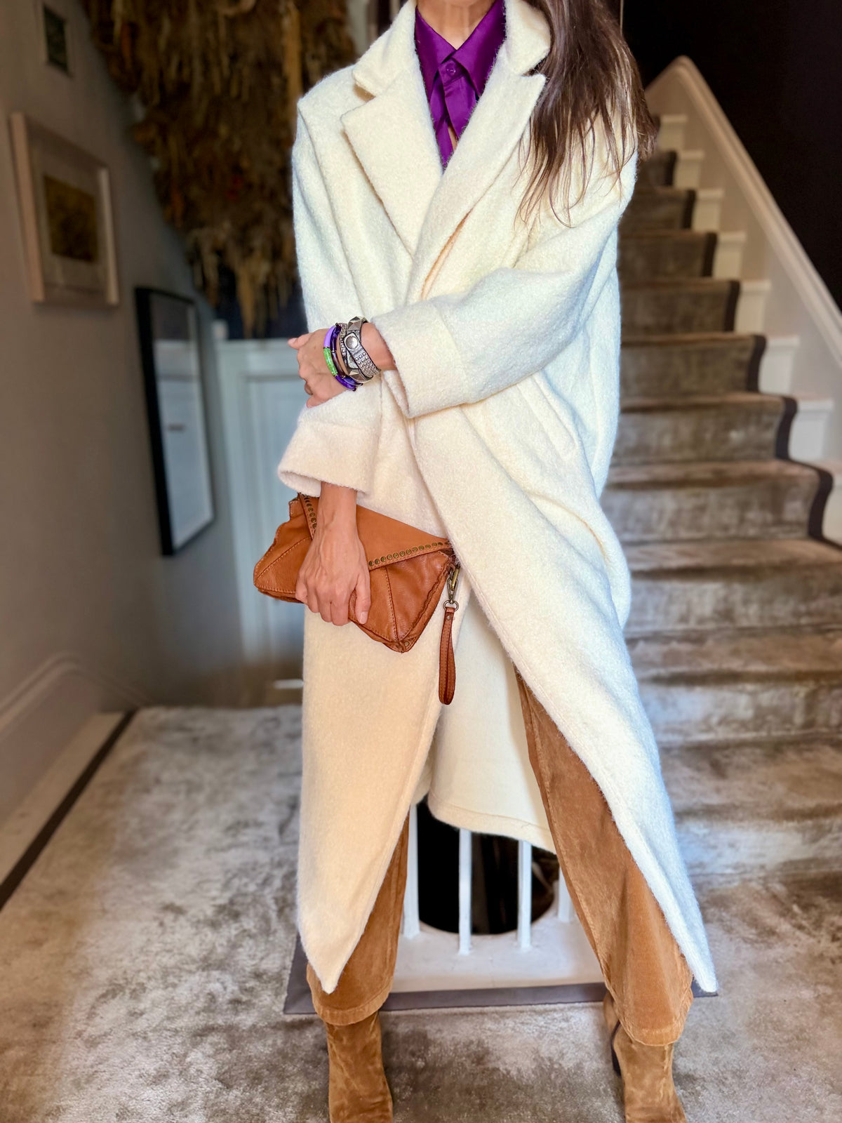 Mara Knitted Jacket - Cream