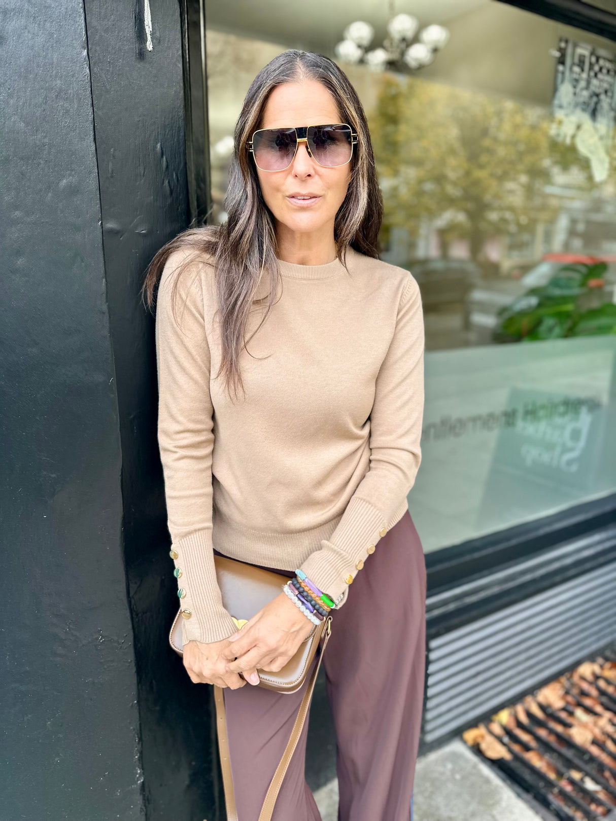 Space Light Weight Knit - Biscuit