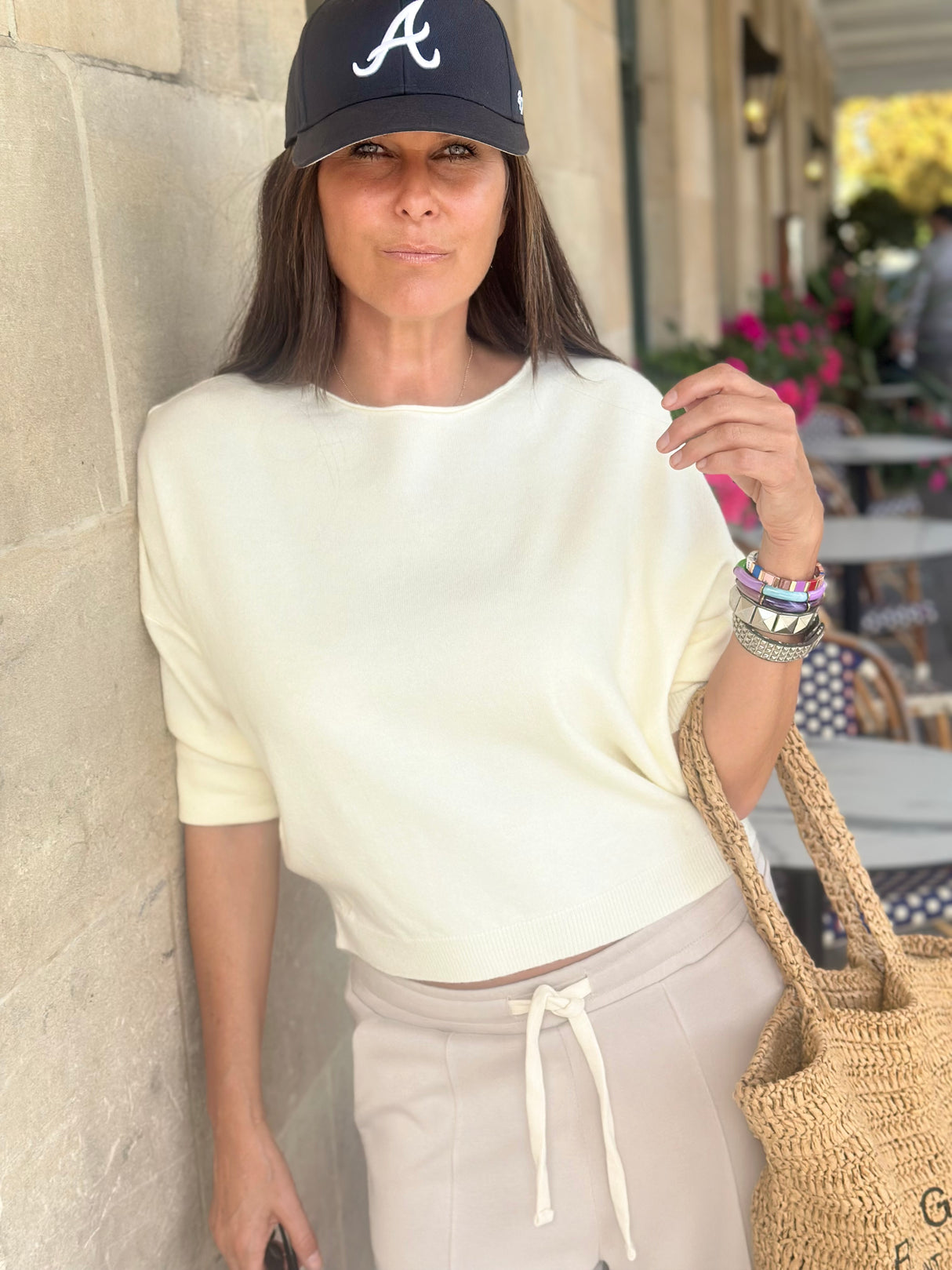 Lucie Lightweight Knit - Cream