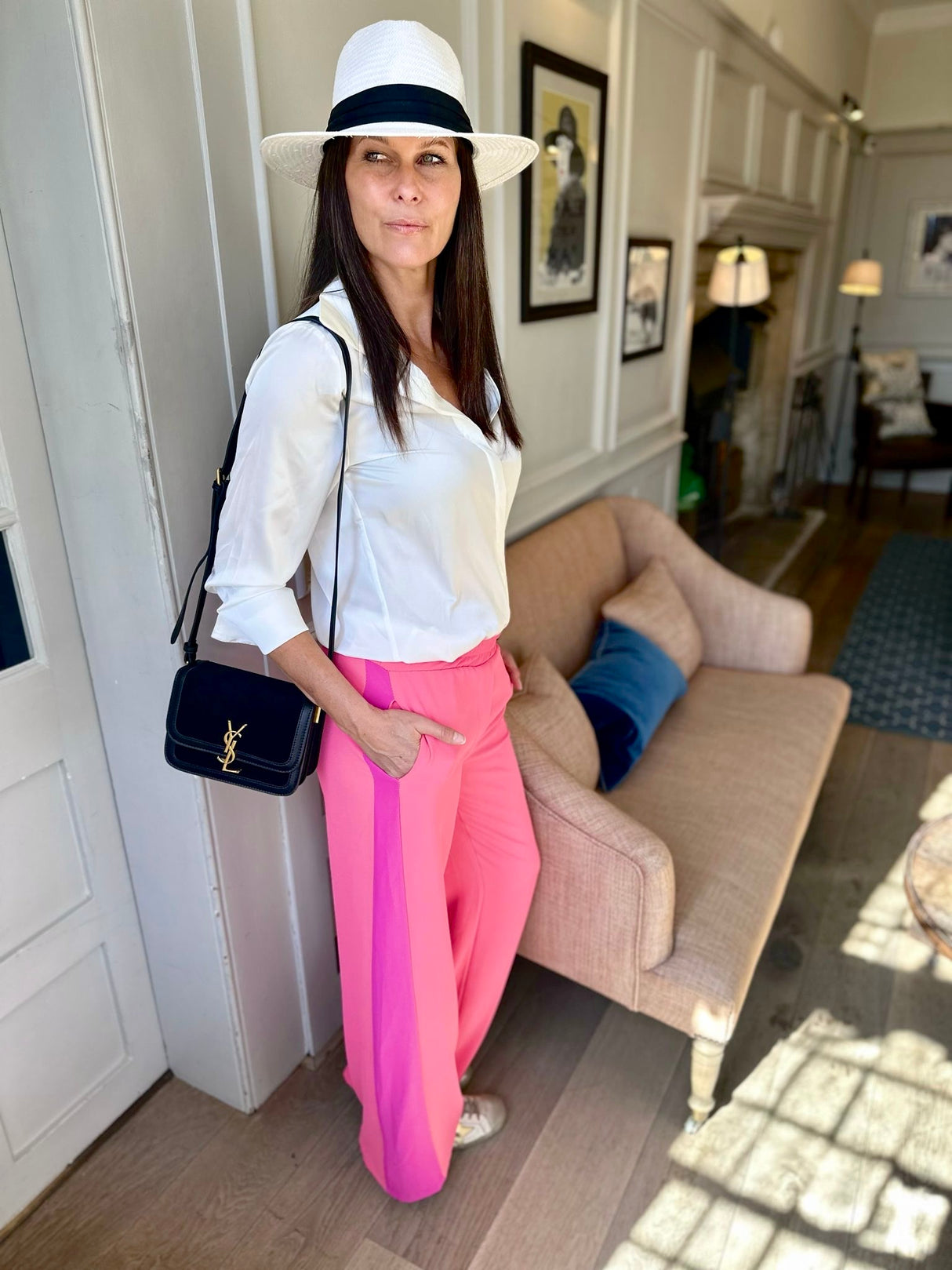 Pantalón minimalista Sundae Stripe