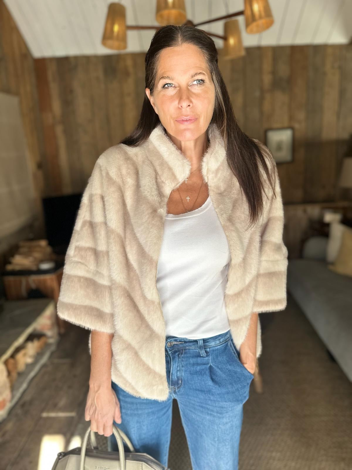 Ygritte Cape - Ivory