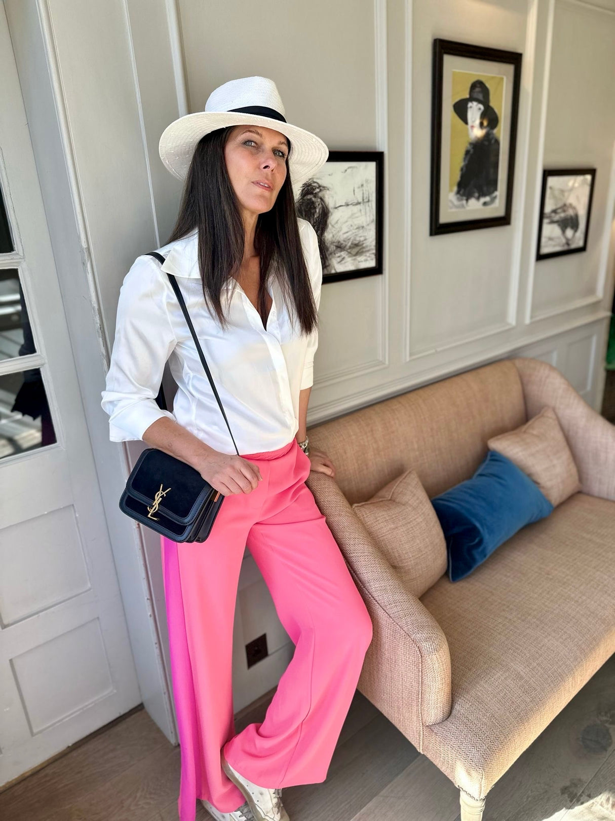 Pantalón minimalista Sundae Stripe