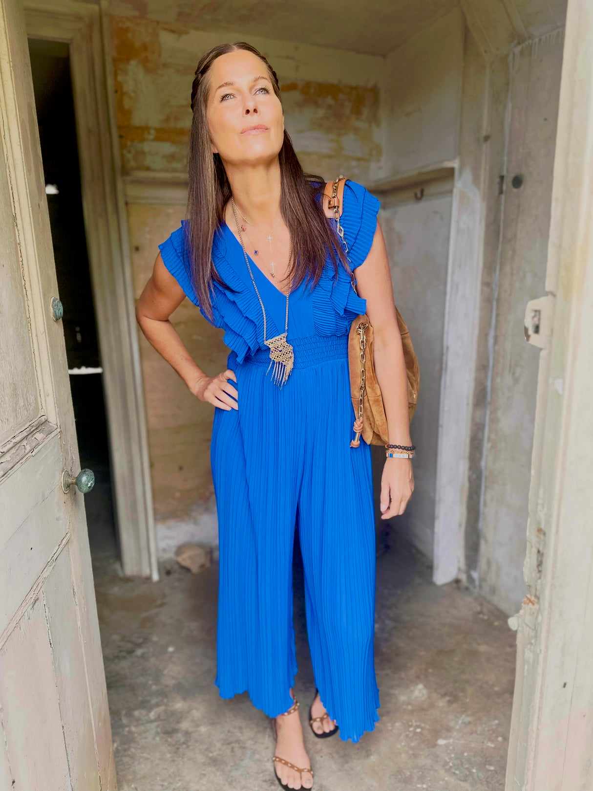 Sephora Jumpsuit - Cobalt