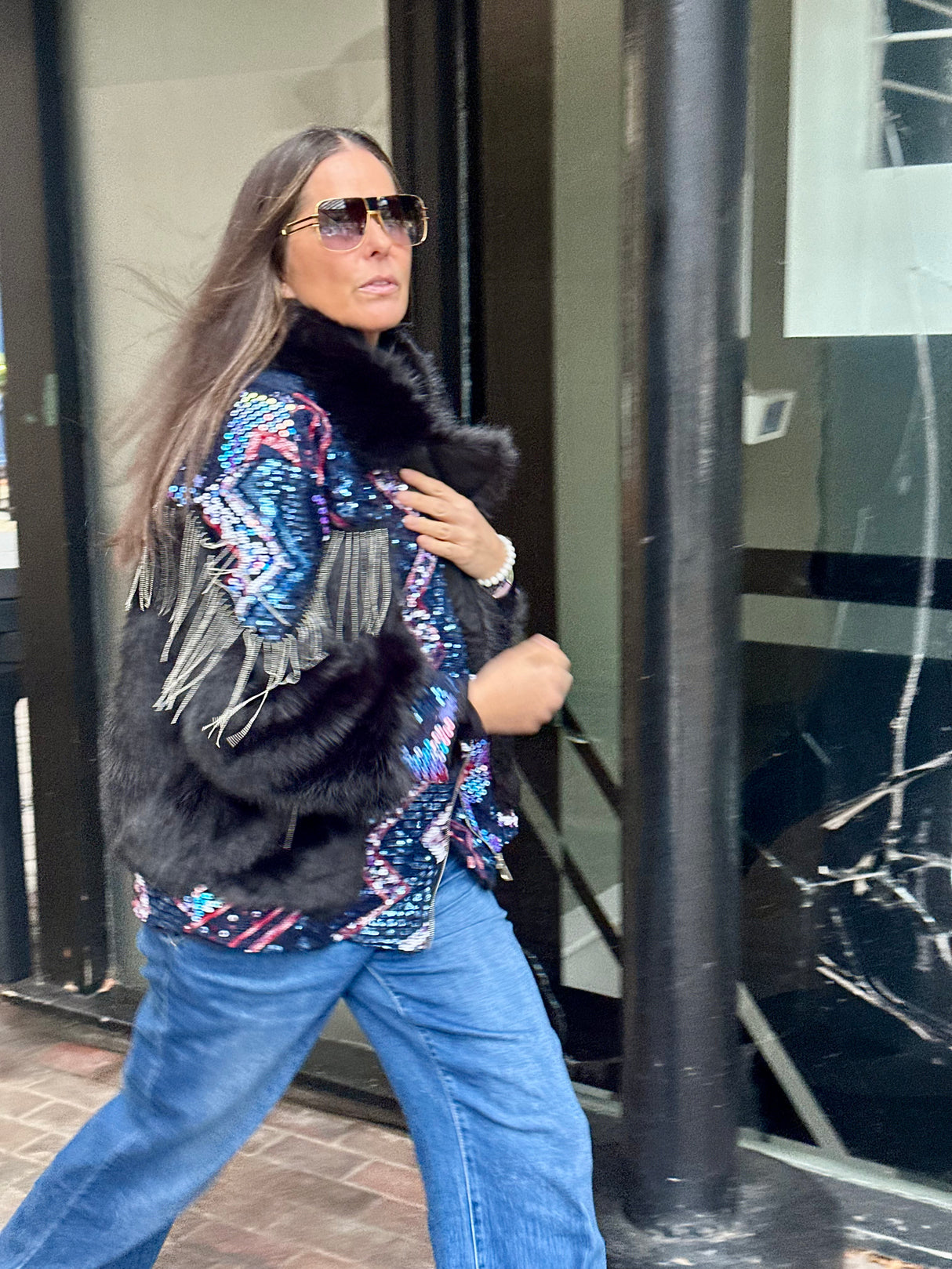 Zoella Embellished Jacket - Black