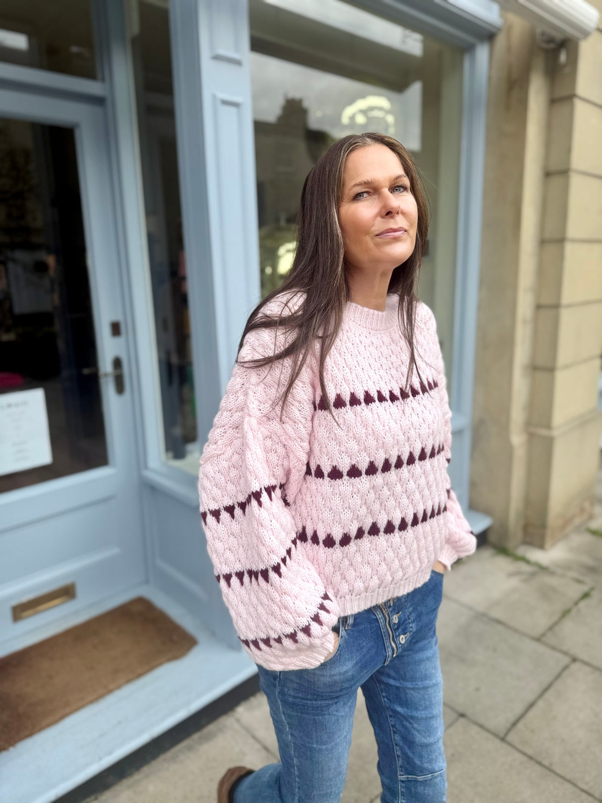 Cosy Crew Neck - Pink