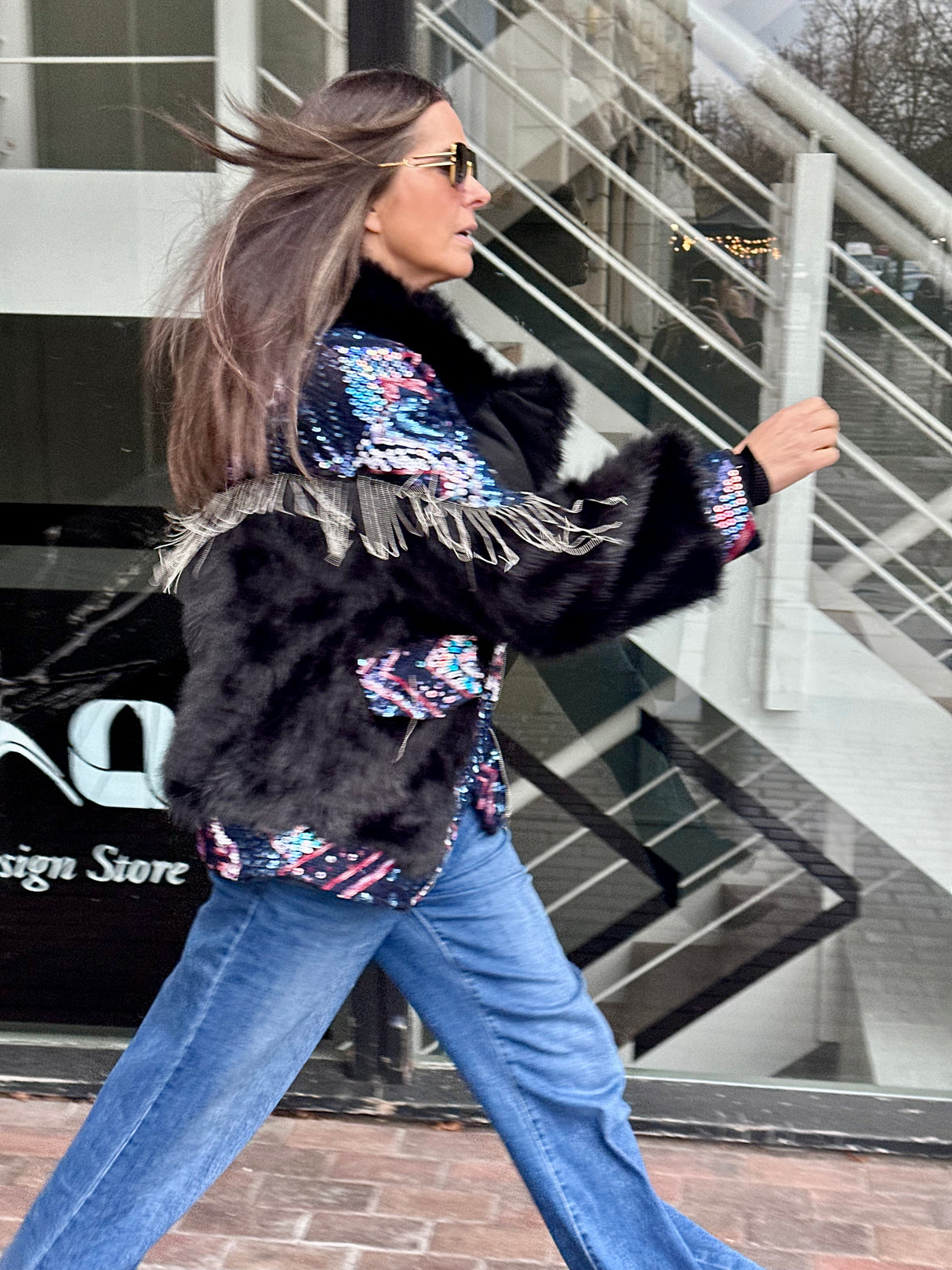 Zoella Embellished Jacket - Black