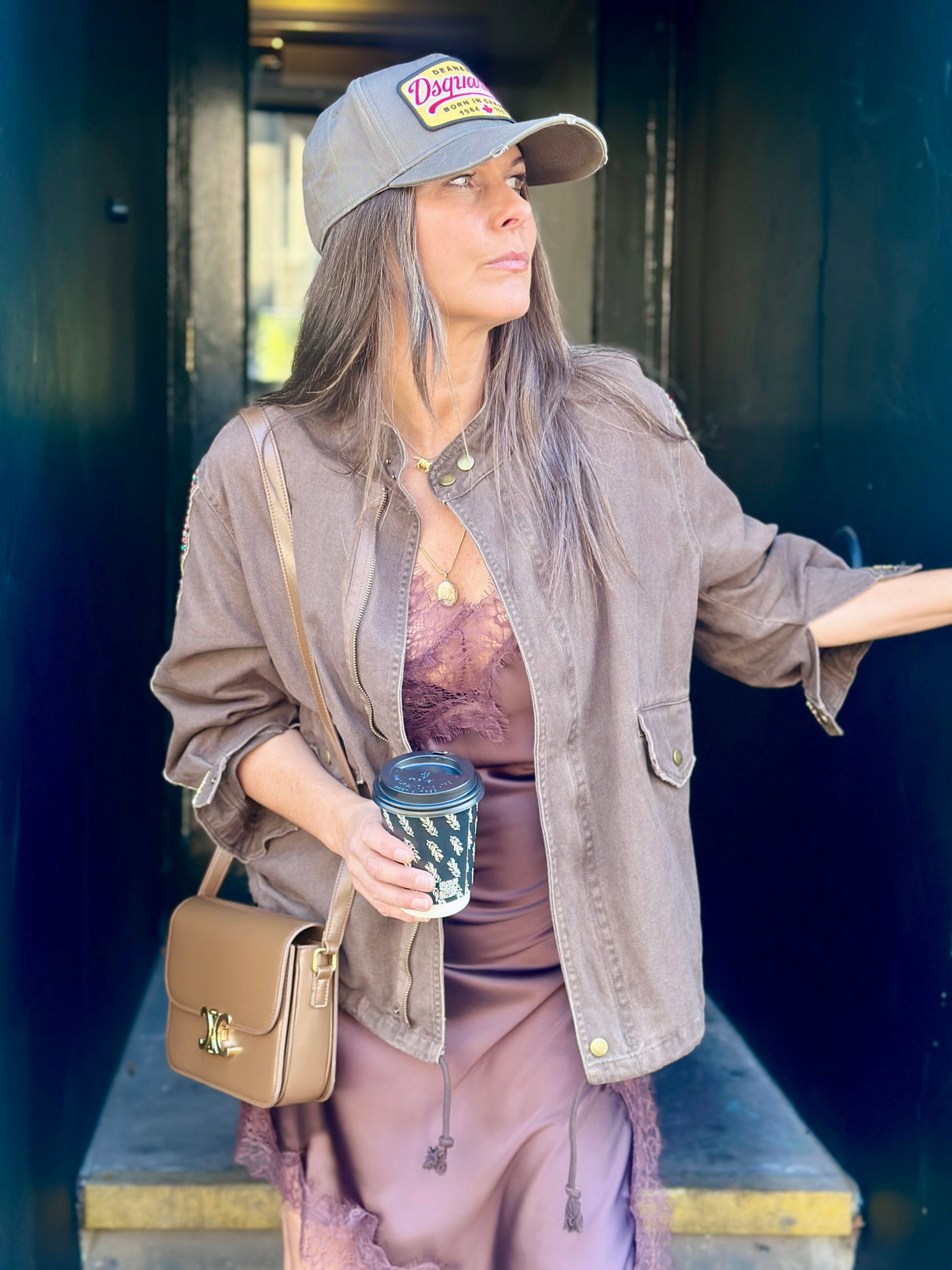 Art Jacket - Chocolate Brown