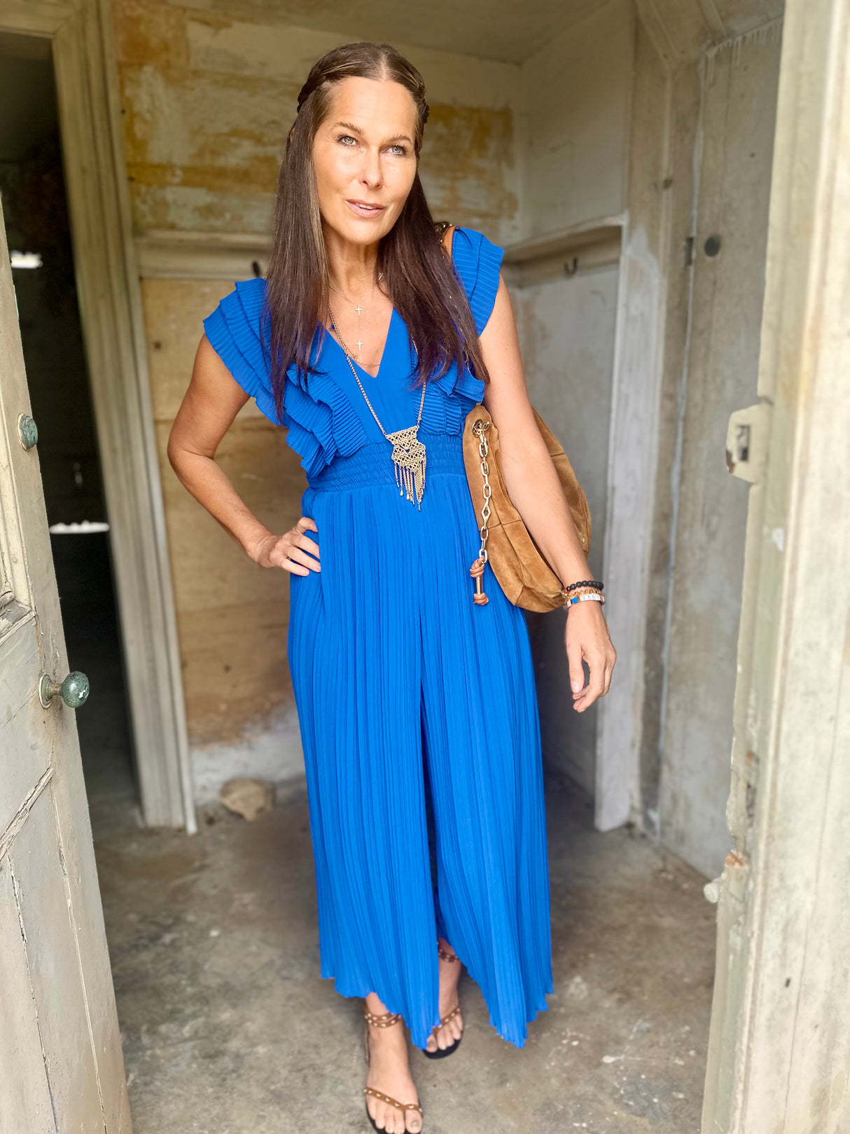 Sephora Jumpsuit - Cobalt