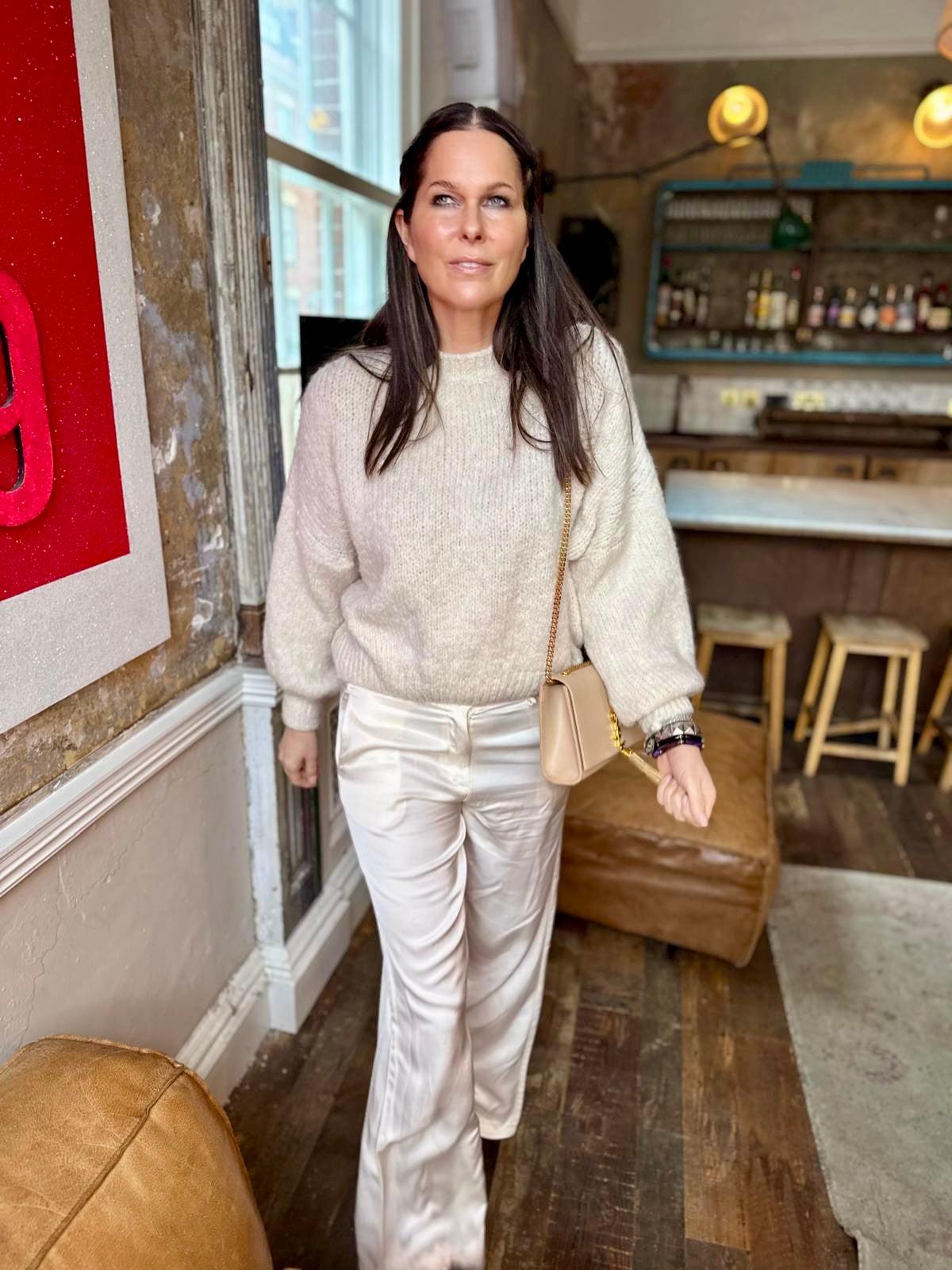 Arlo Wide Sleeve Knit - Cream