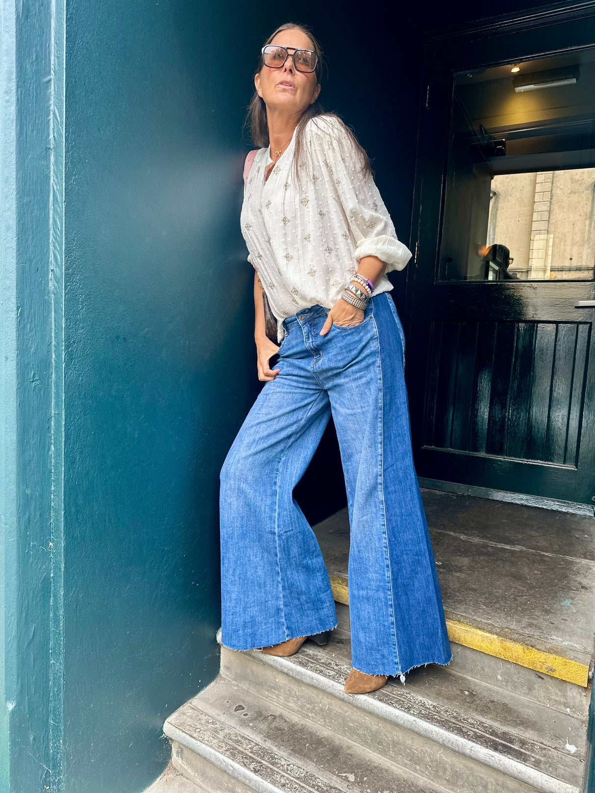 Roseanne Two Tone Jean