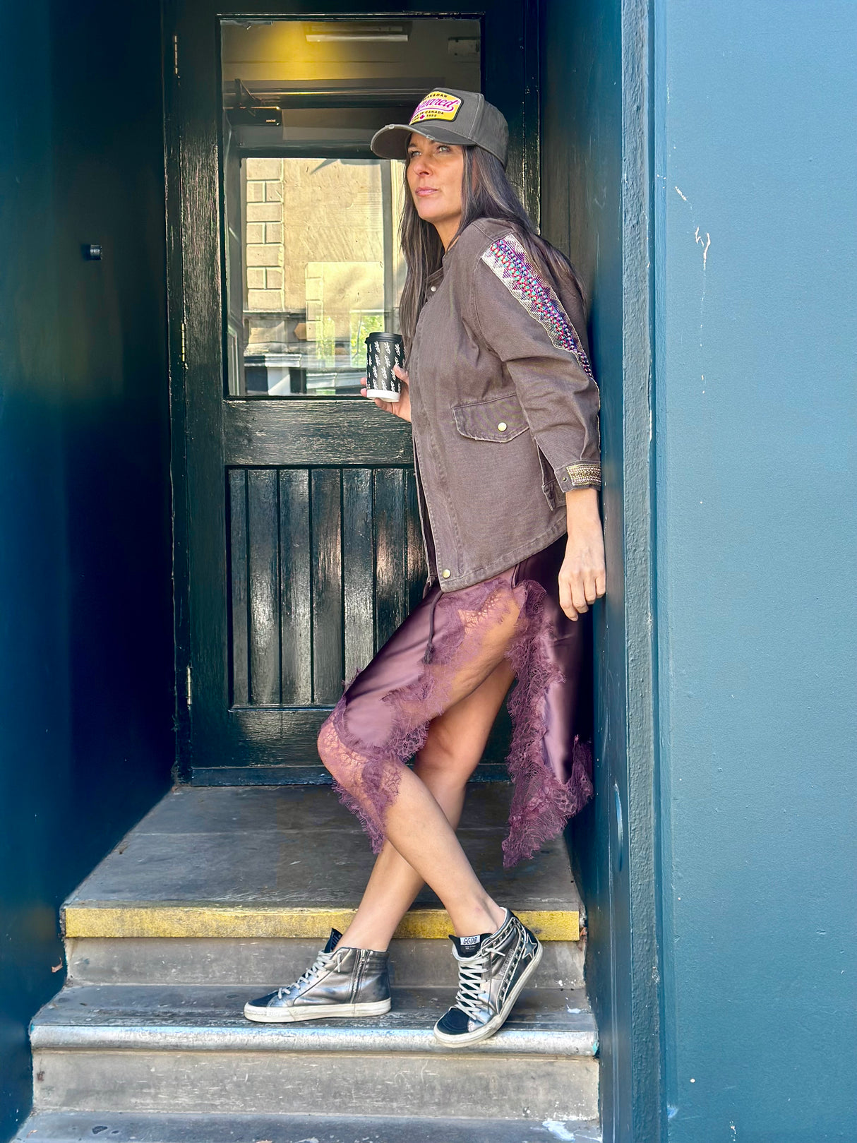 Art Jacket - Chocolate Brown