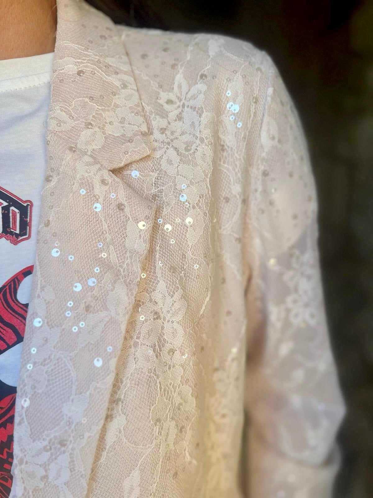 Blazer de renda Elen