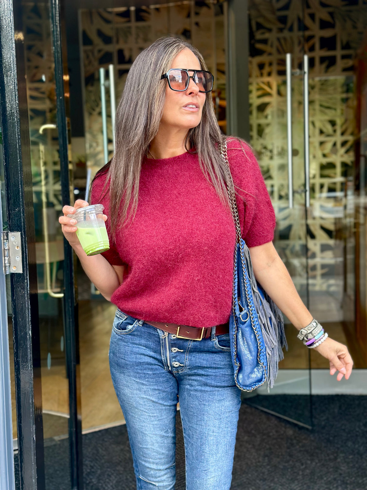 Jaz Short Sleeve Knit