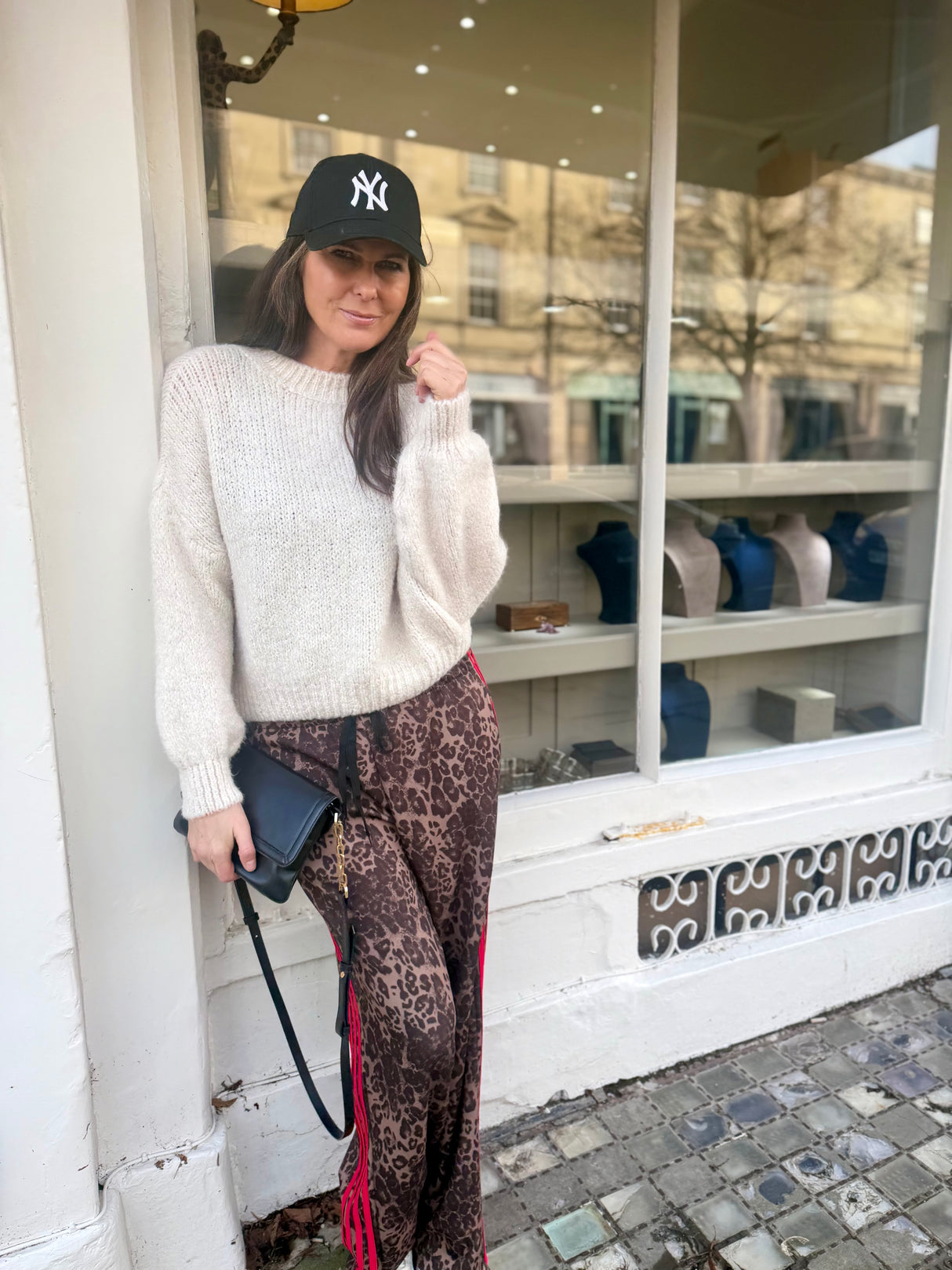 Leo Animal Print Jogger