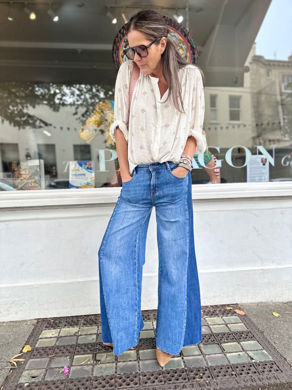 Roseanne Two Tone Jean