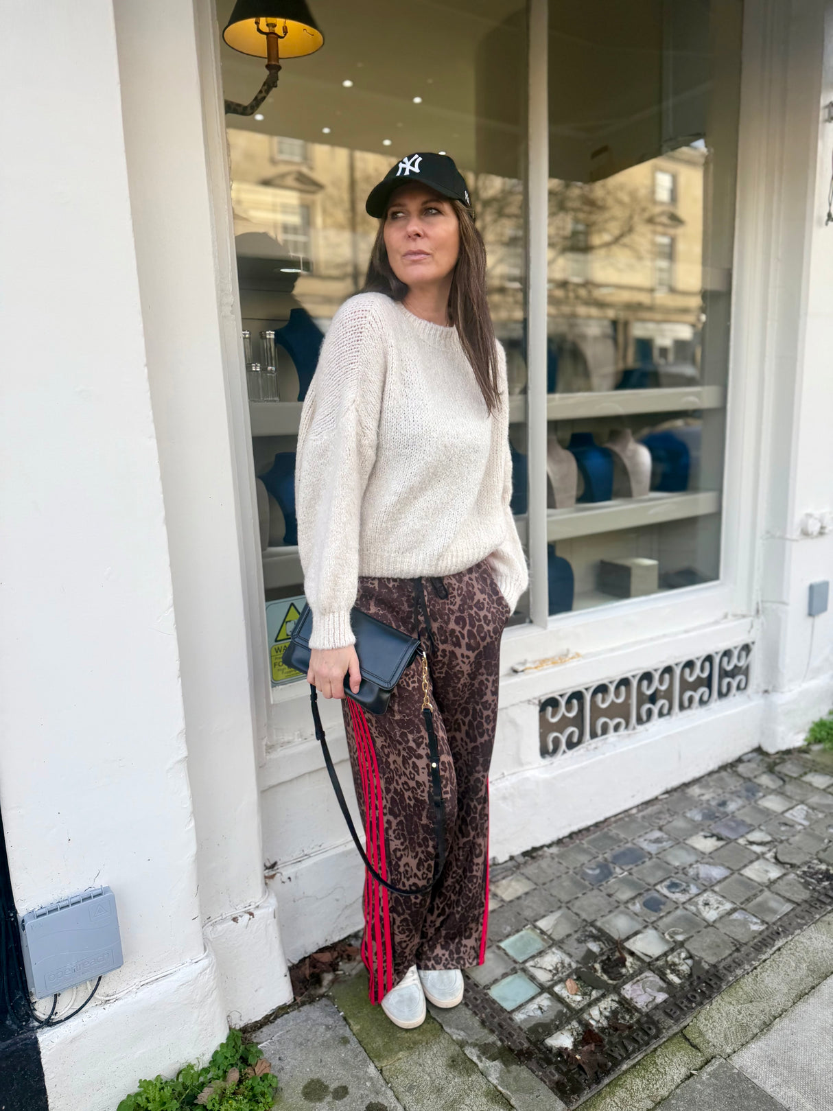 Leo Animal Print Jogger