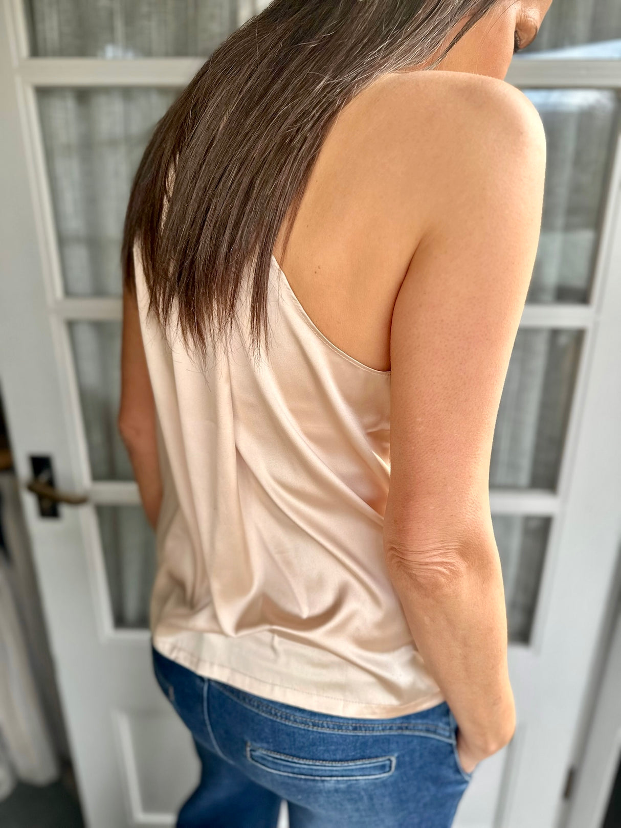 Bella B Top Champagne