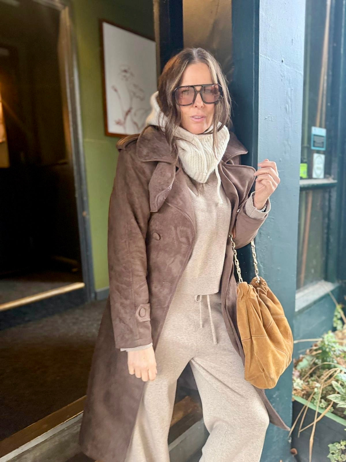 Liv Knitted Hood - Cream