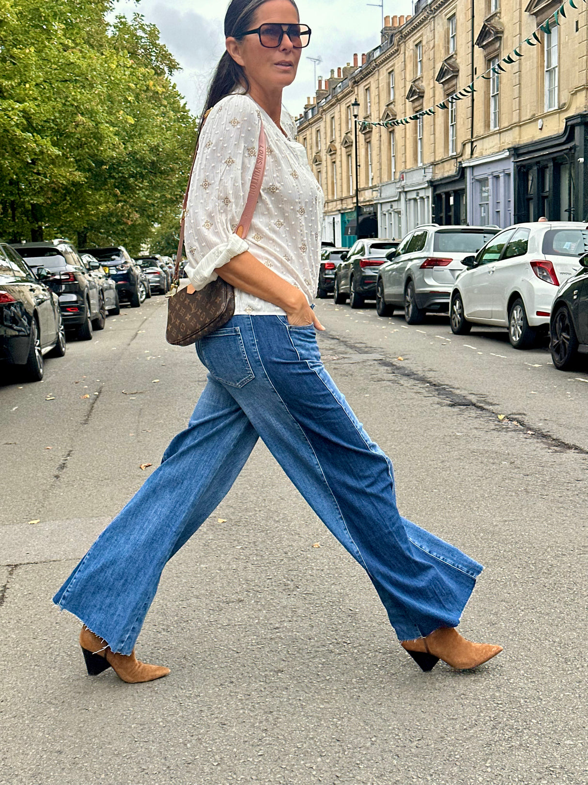 Roseanne Two Tone Jean