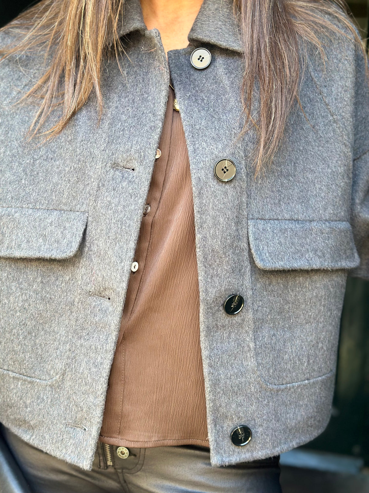 Alannah Jacket - Grey