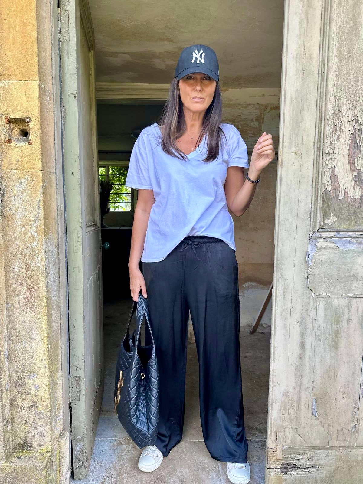 Pantalón Isobel con cintura anudada