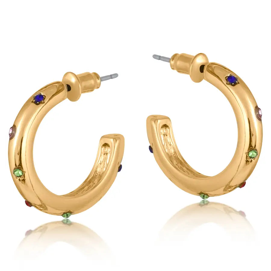 Ginette Small Hoop Earrings