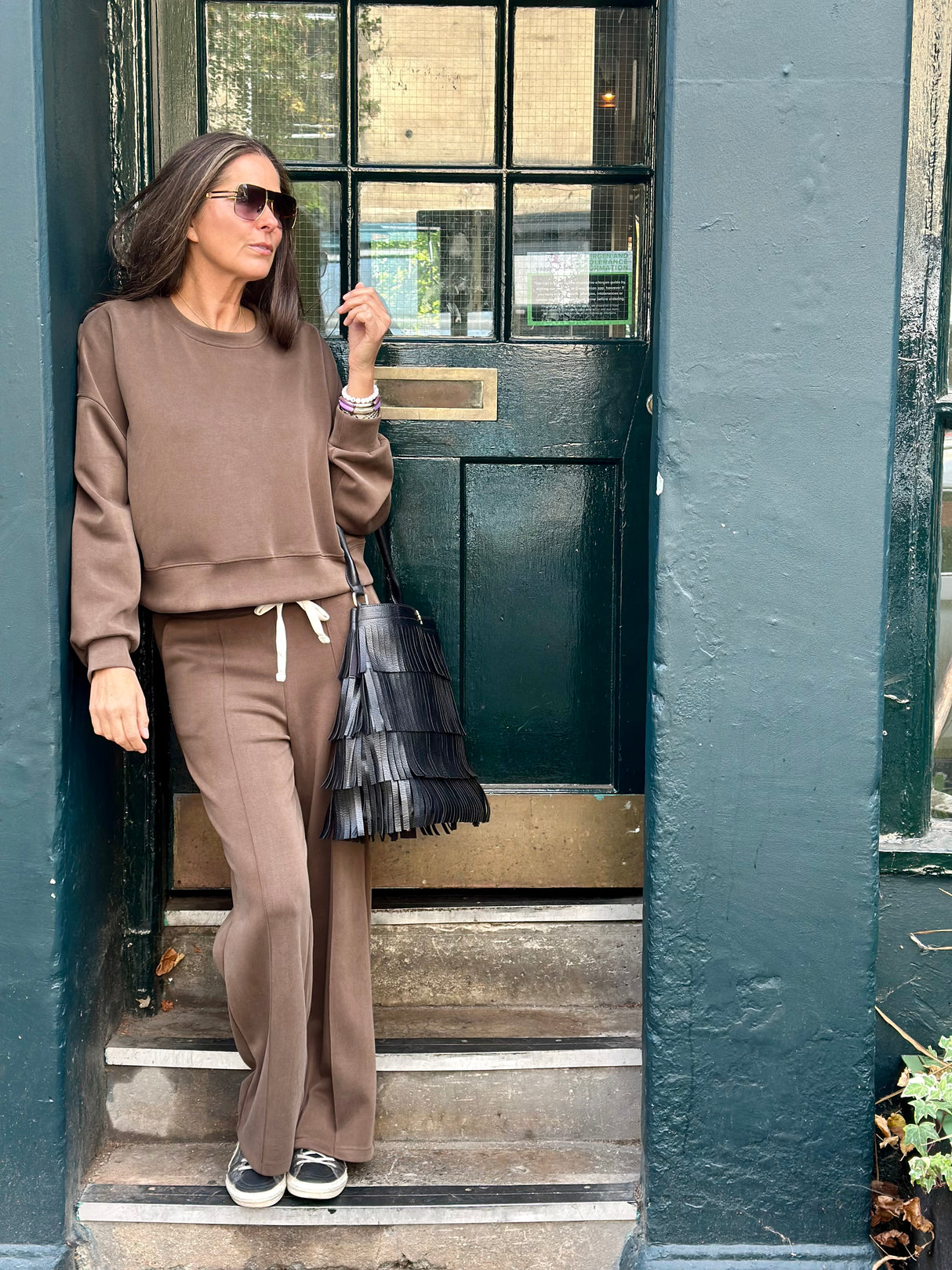 Lizzy Jogger - Coffee