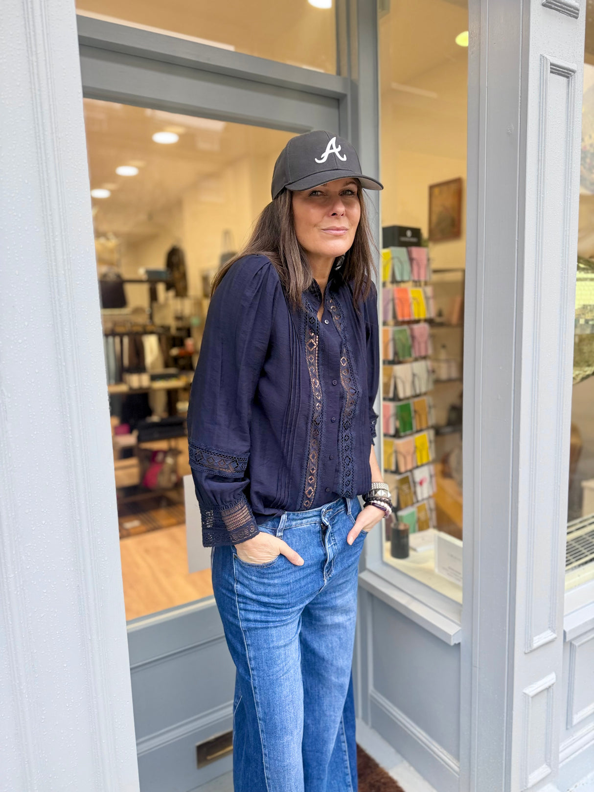 Atticus Shirt - Navy