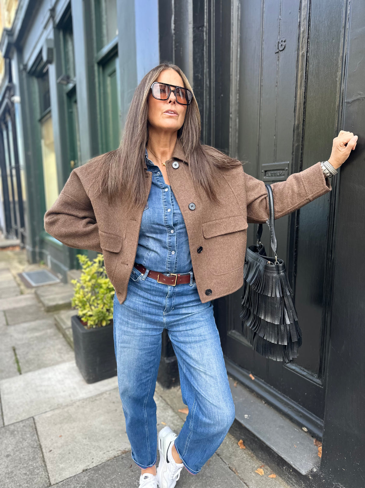 Alannah Jacket - Brown