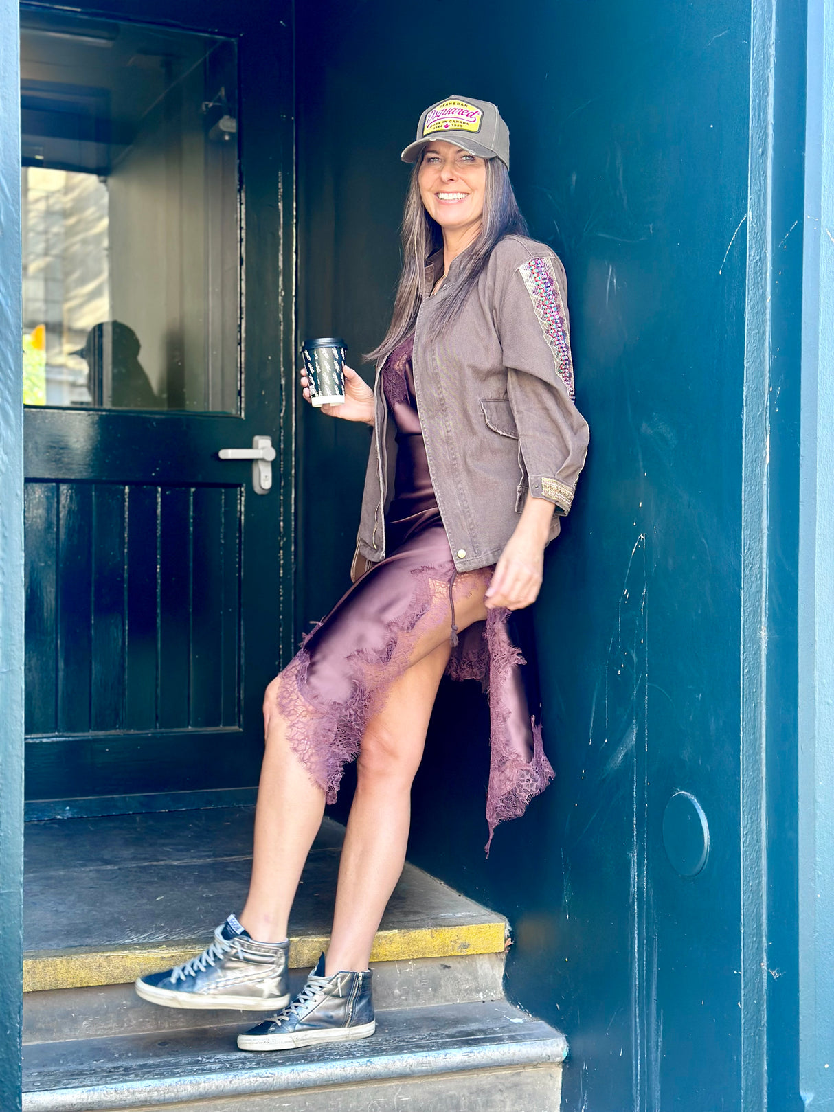 Art Jacket - Chocolate Brown