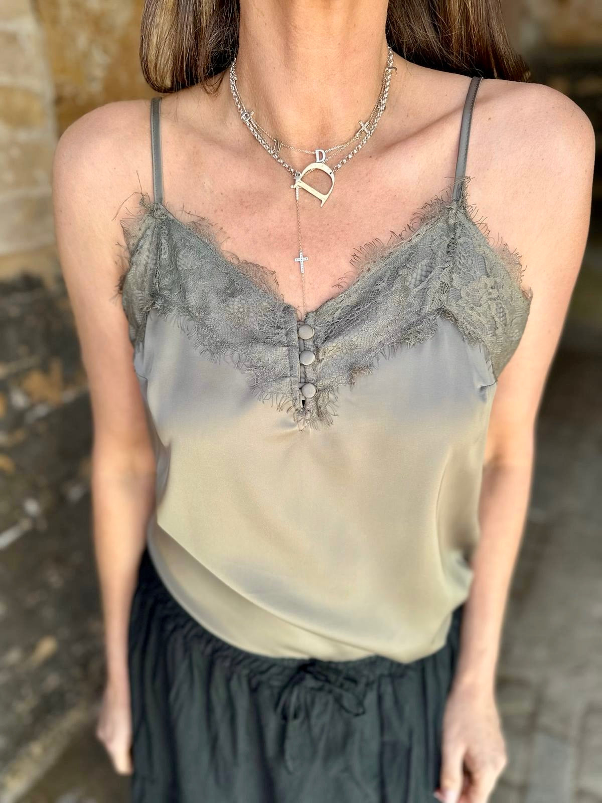 Jamey Cami - Dark Olive