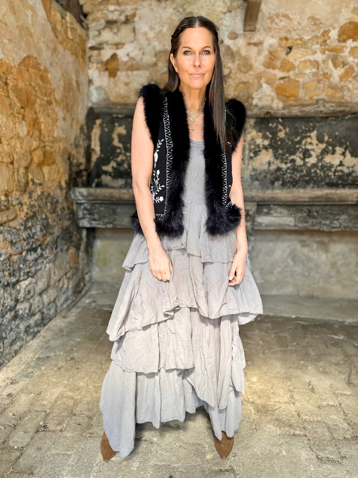 Colete Noah Tricotado - Preto