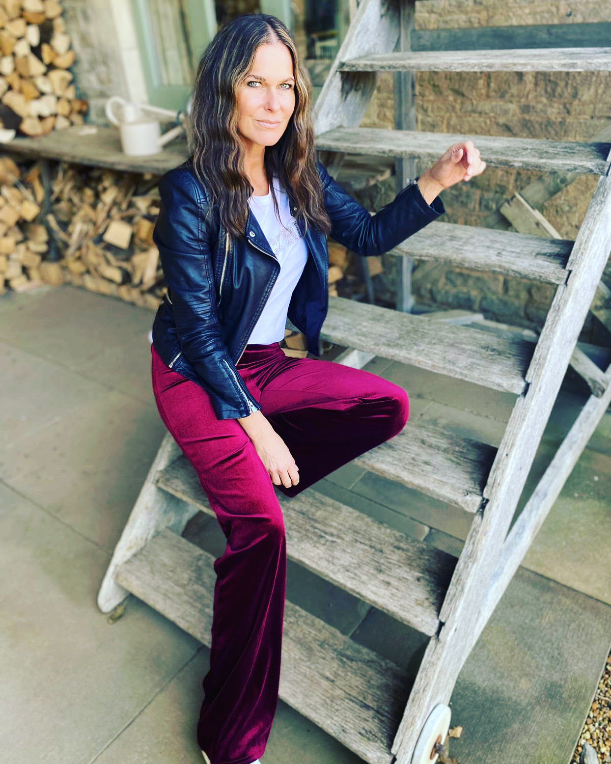 Chaqueta de motociclista con capucha