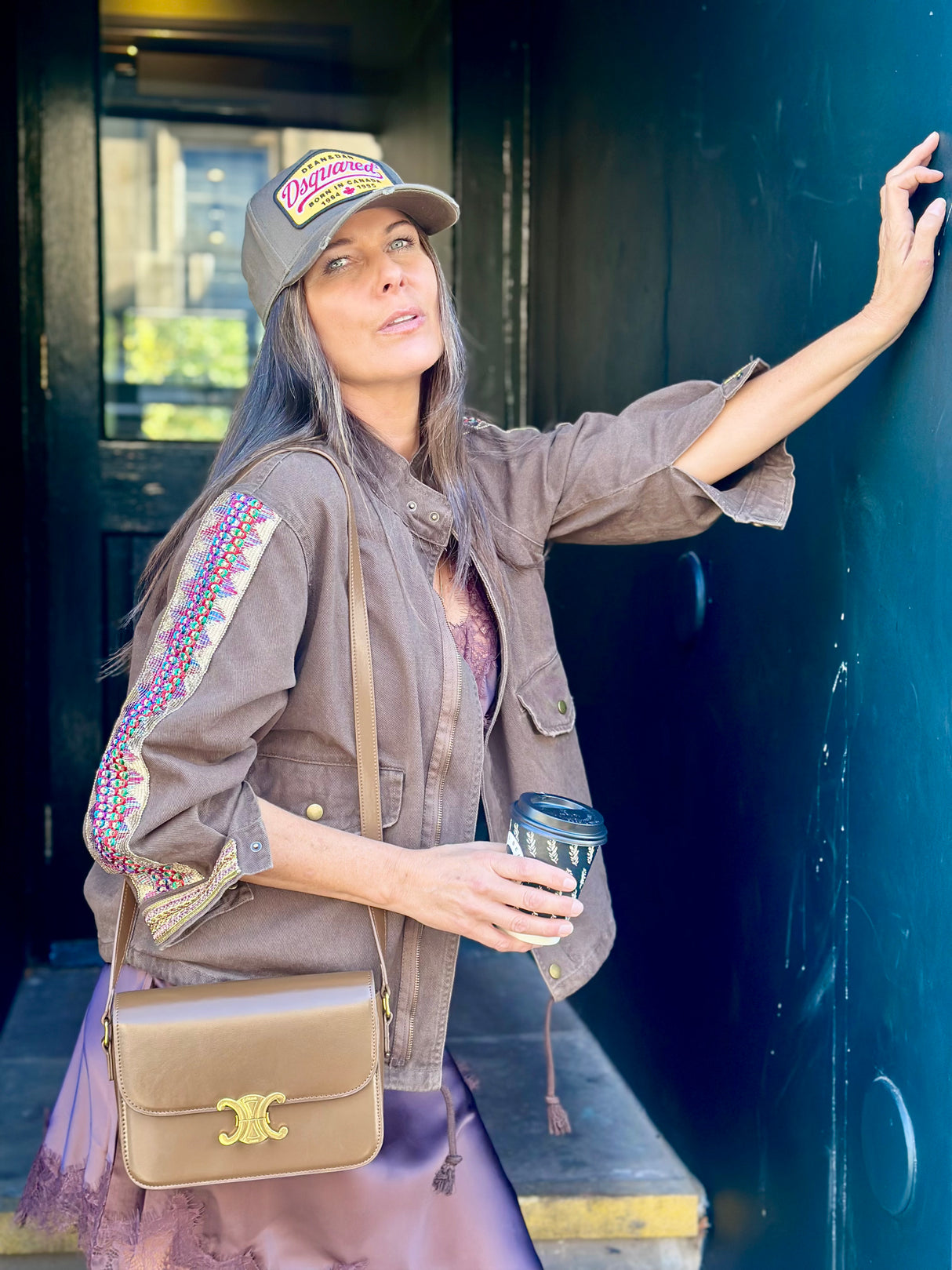 Art Jacket - Chocolate Brown