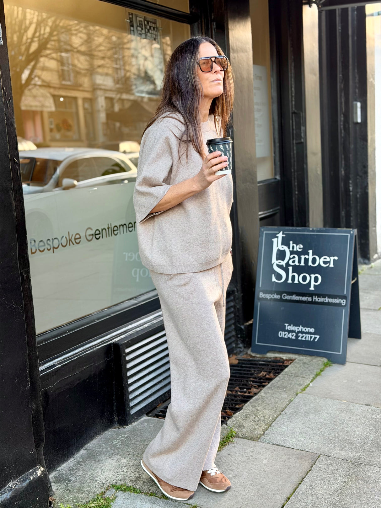 Hattie Jogger - Beige