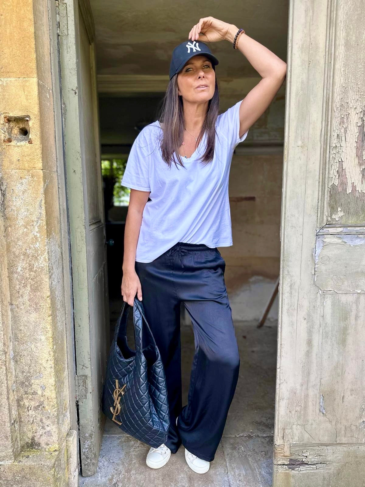 Pantalón Isobel con cintura anudada