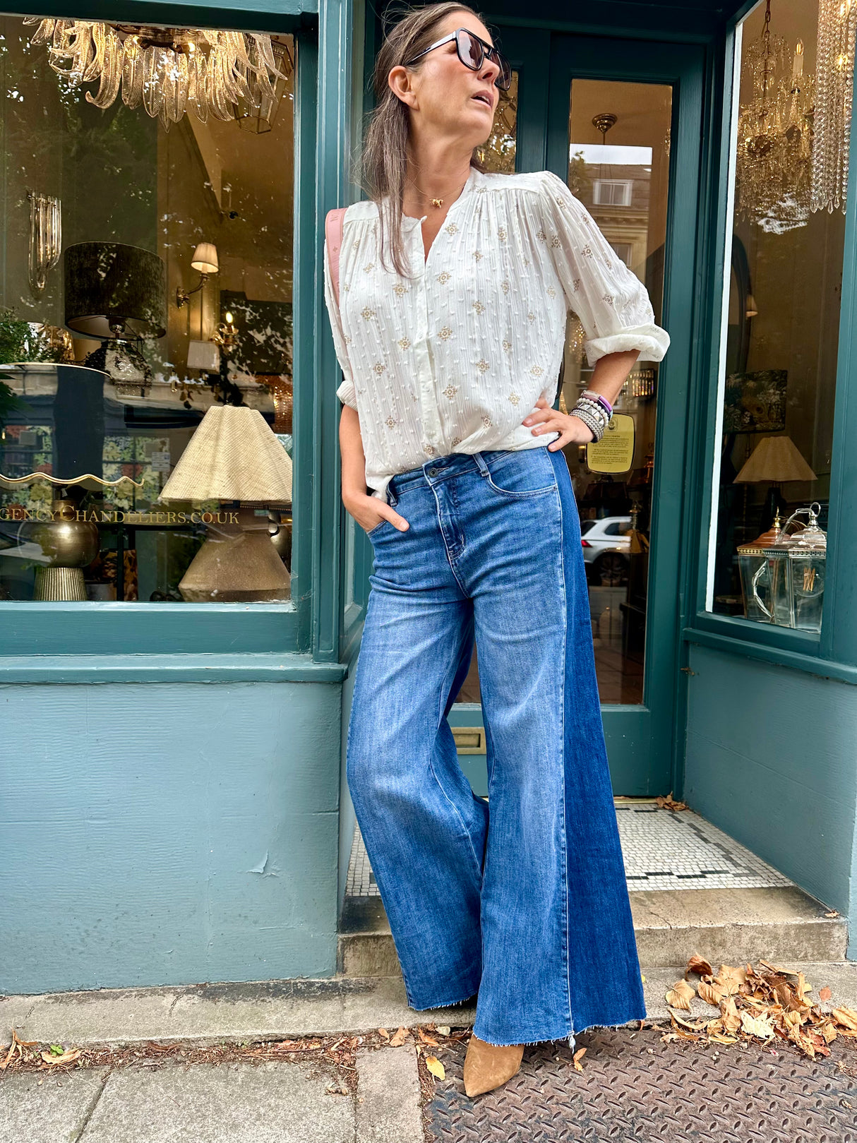 Roseanne Two Tone Jean