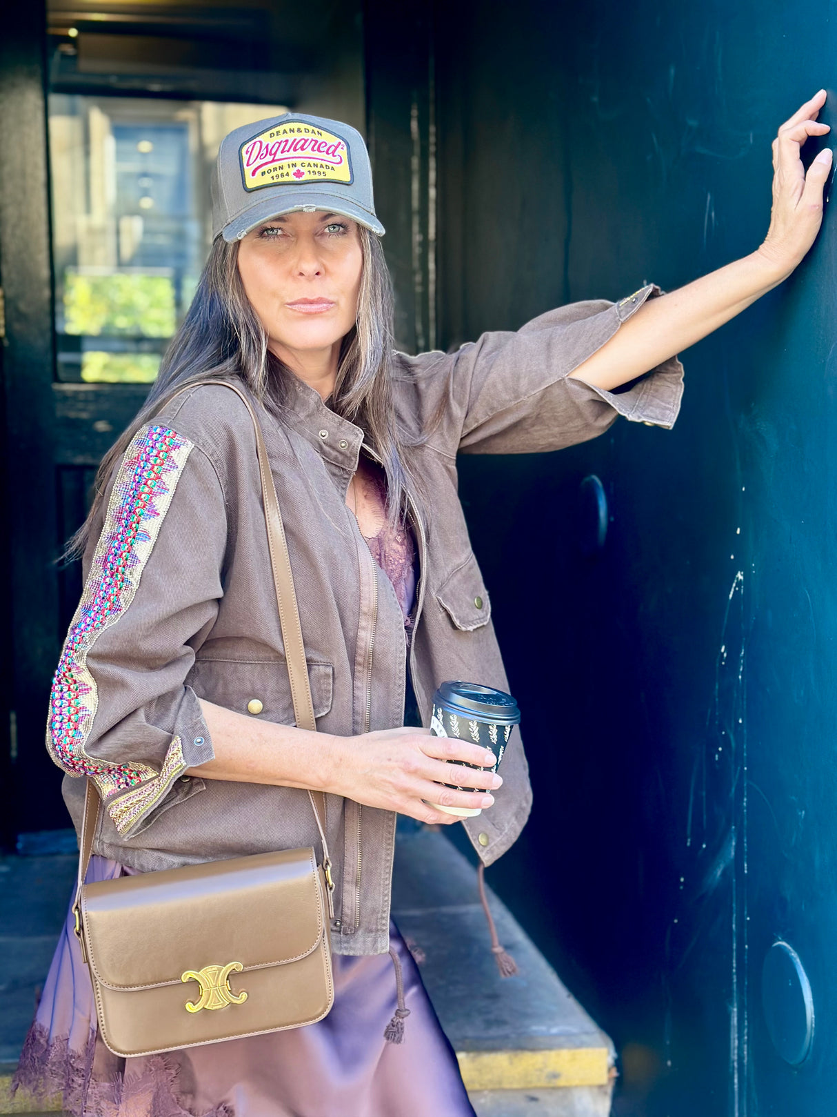 Art Jacket - Chocolate Brown