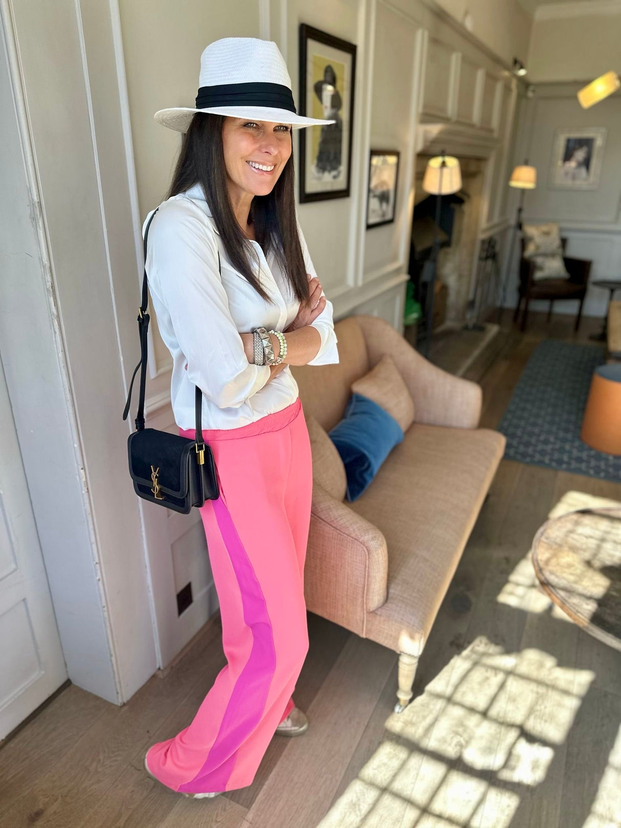 Pantalón minimalista Sundae Stripe