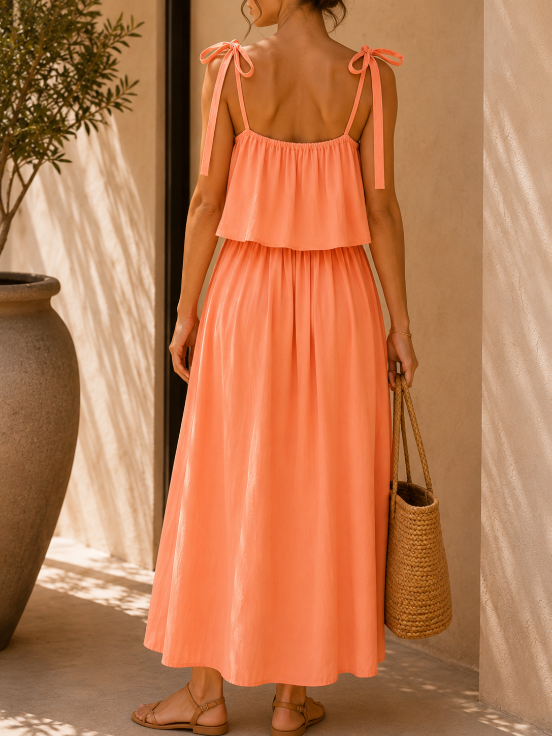 Lala Dress - Peach