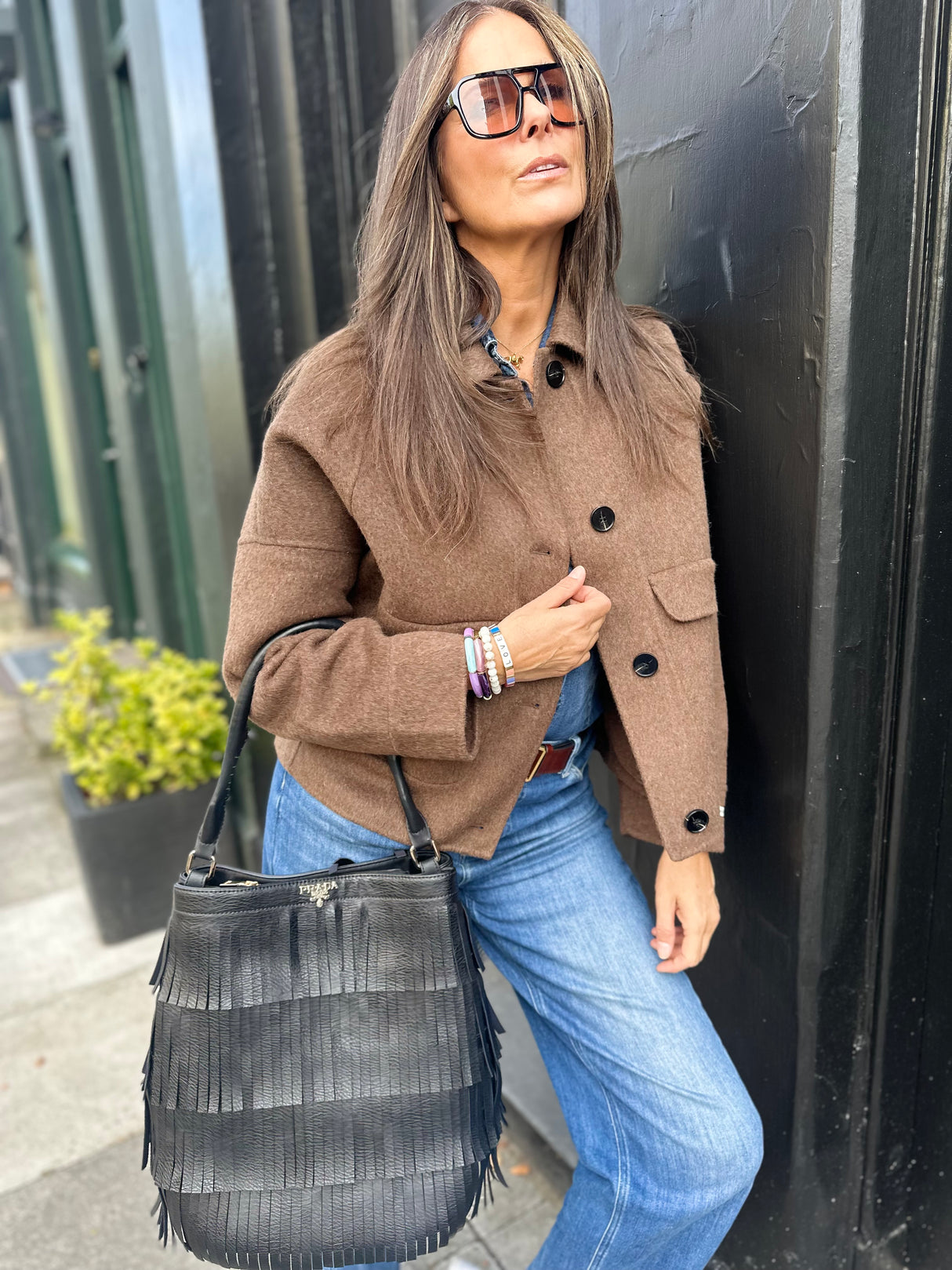 Alannah Jacket - Brown