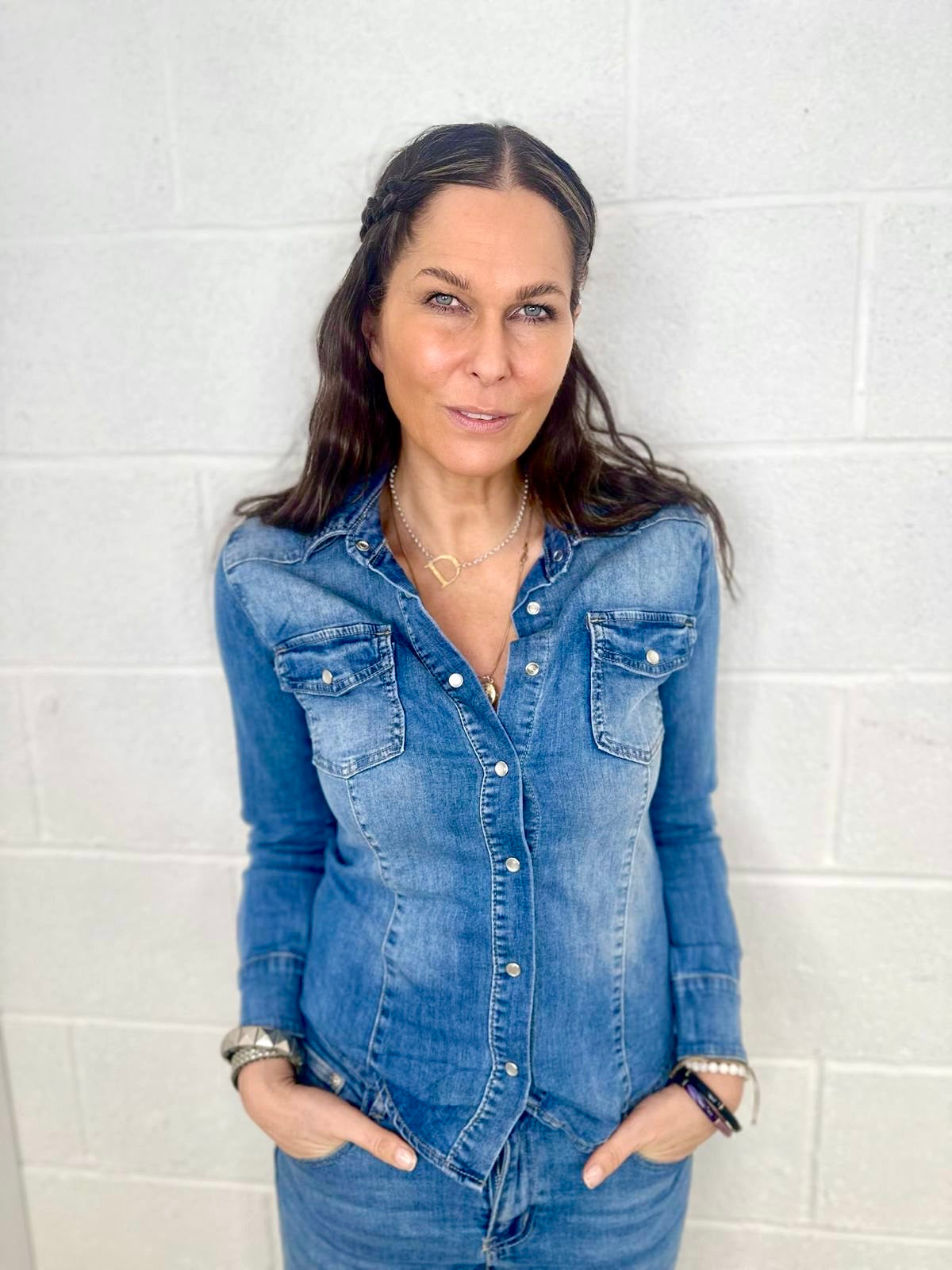 Daisy Denim Light Shirt