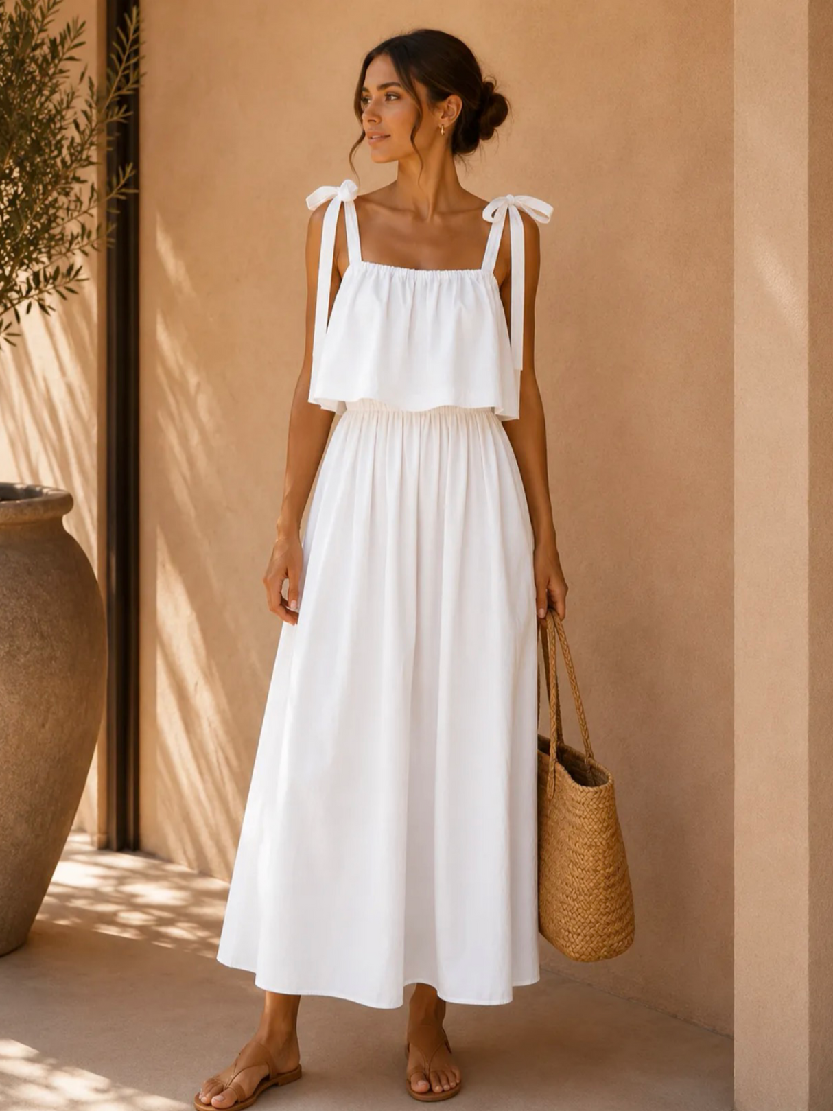 Lala Dress - White