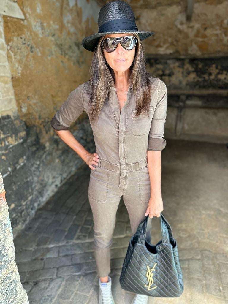 Jules Jumpsuit Chocolate