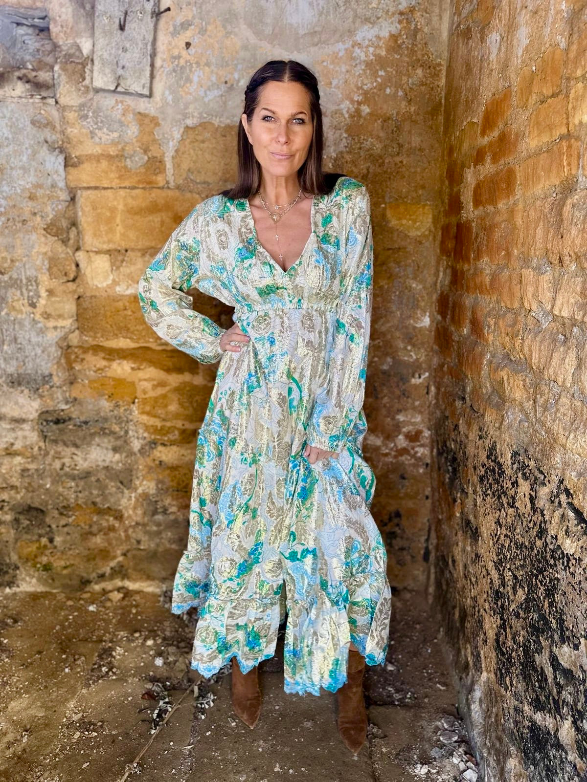 Rae Maxi Dress - Green