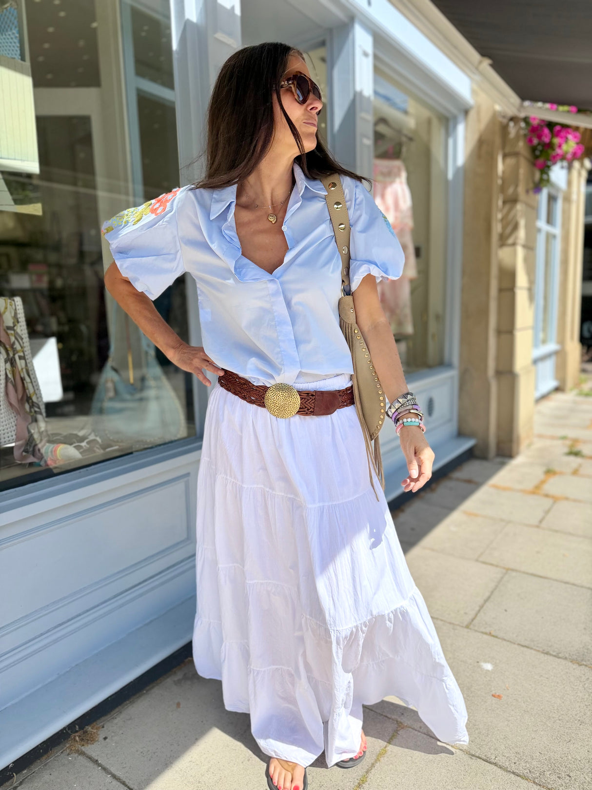 Kim Embroidered Shirt