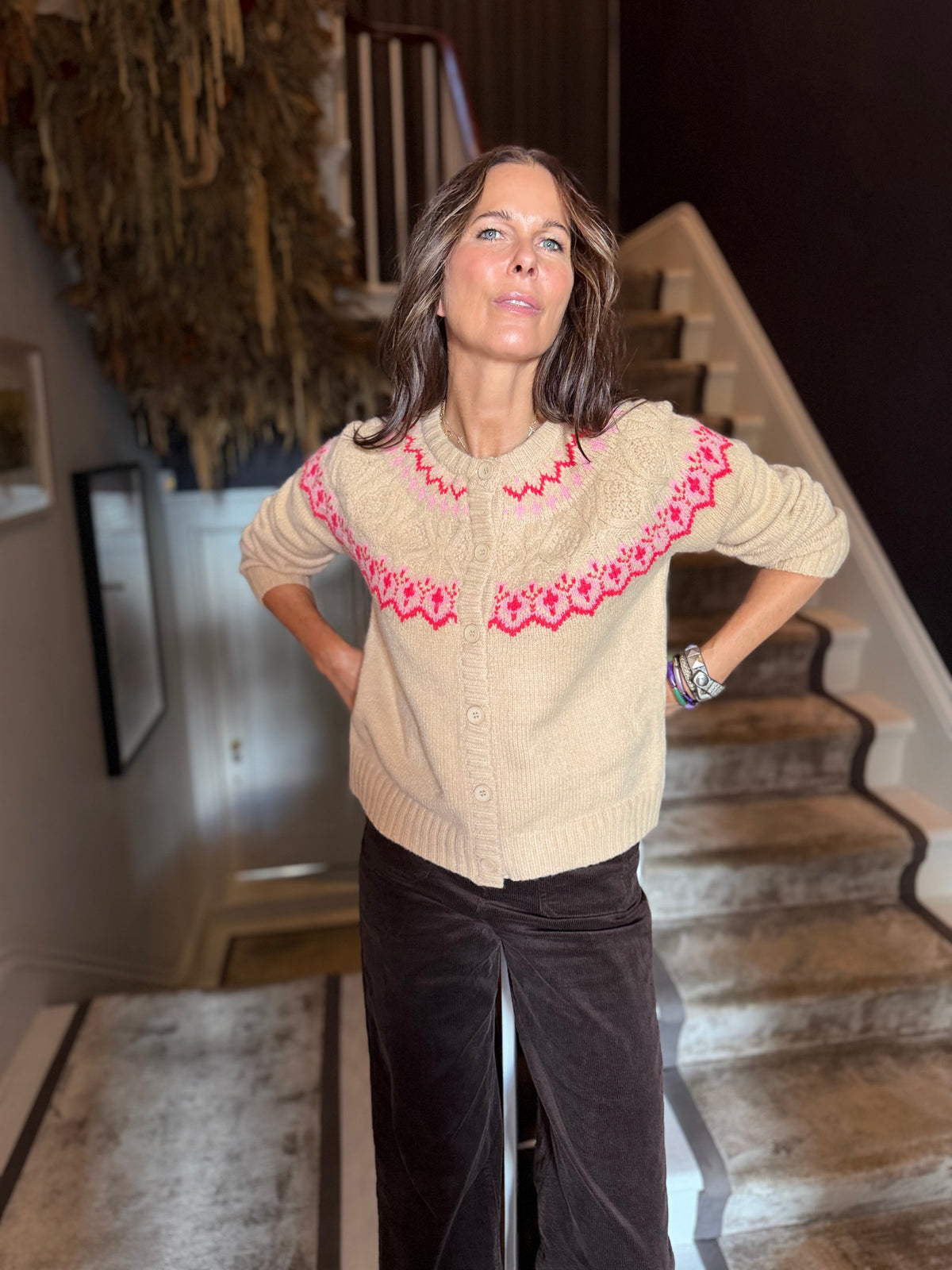 Sloane Cardigan - Biscuit