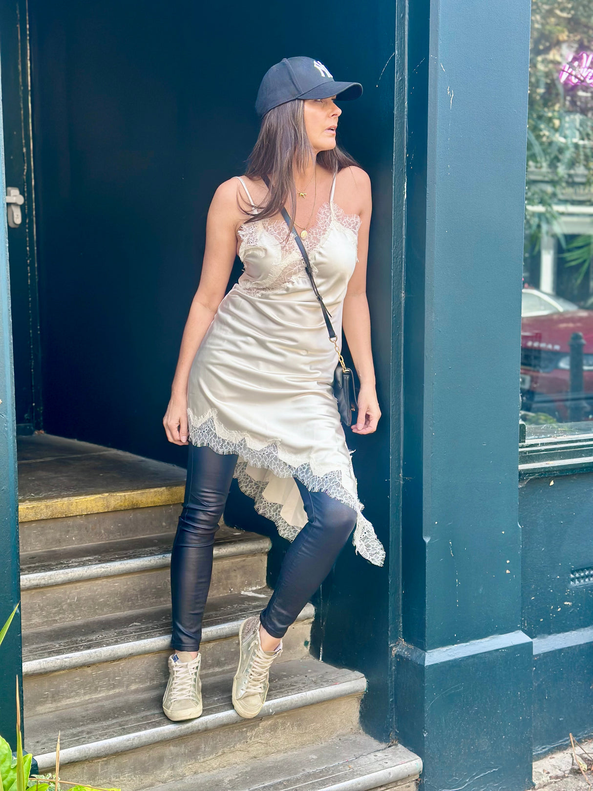 Anya Lace Dress - Cream