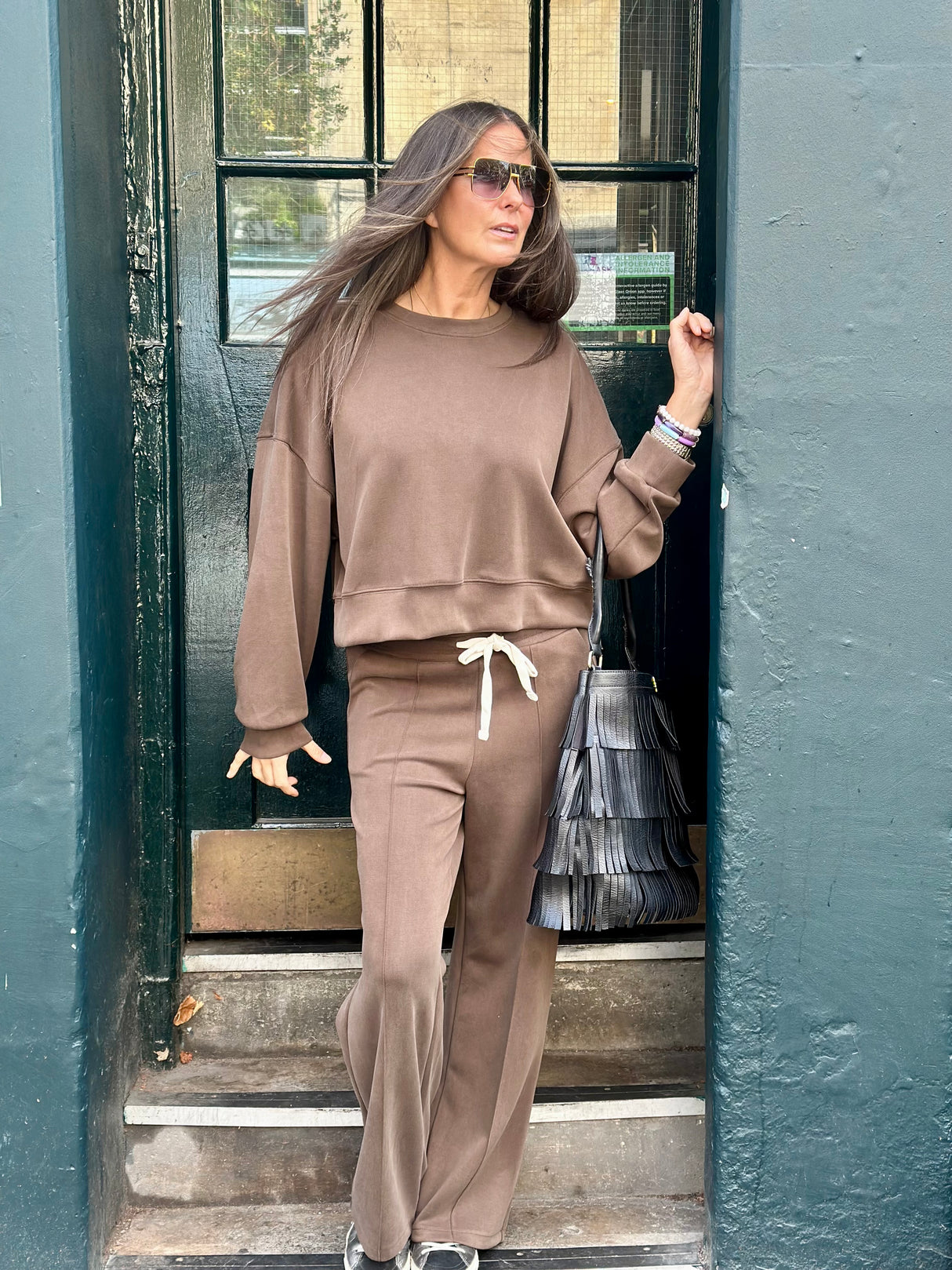 Lizzy Jogger - Coffee