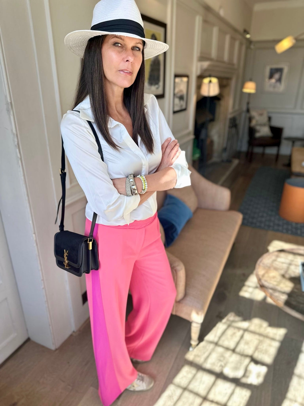 Pantalón minimalista Sundae Stripe